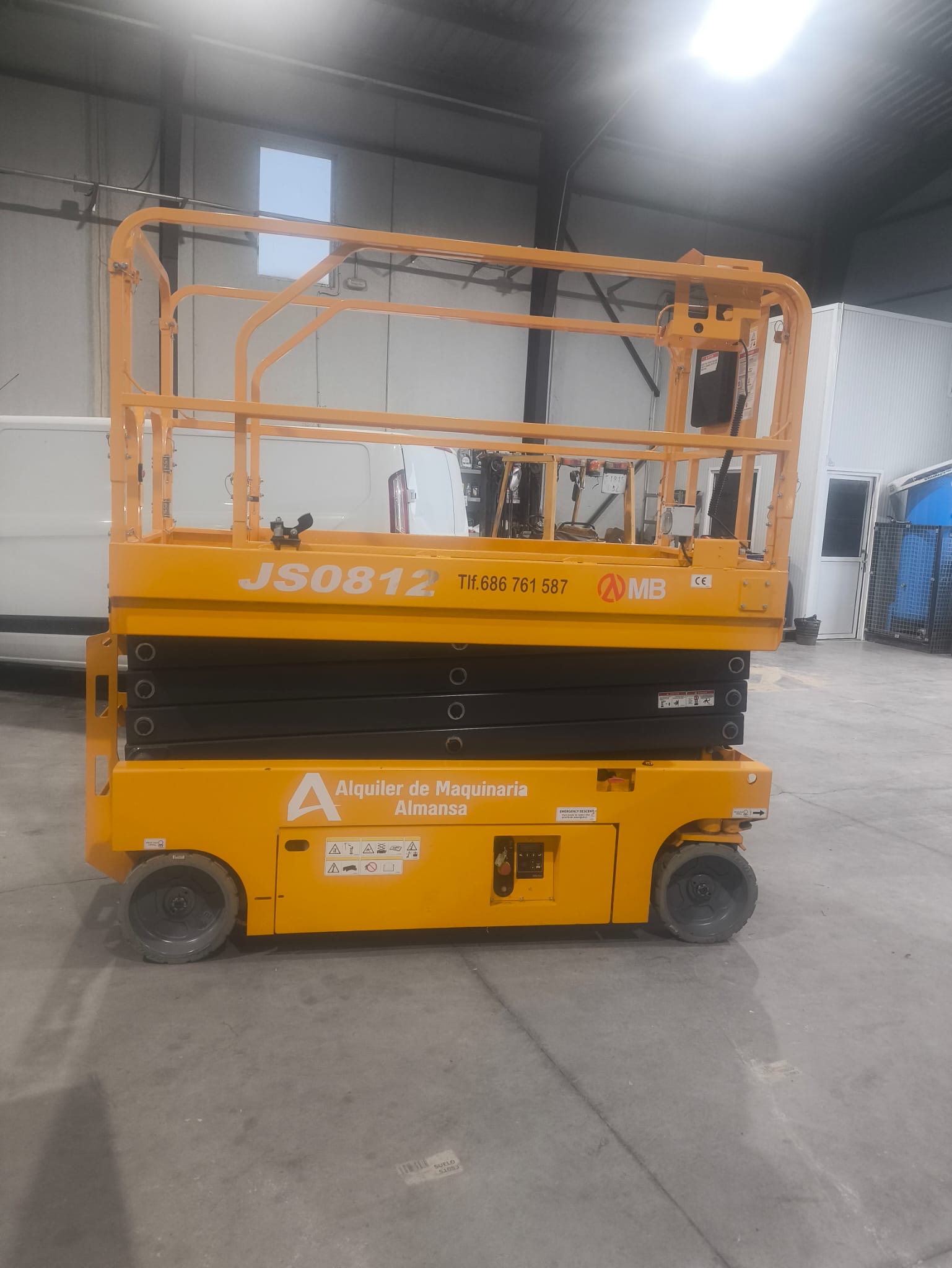 TIJERA MB ELECTRICA 10 mts.