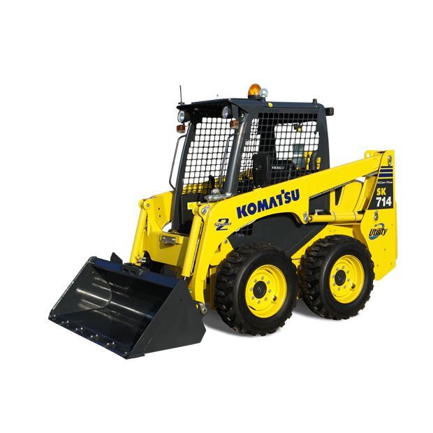 MINI CARGADORA KOMATSU CON PALA CARGADORA