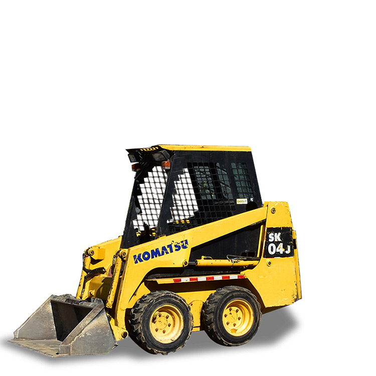 MINI CARGADORA KOMATSU CON BARREDORA